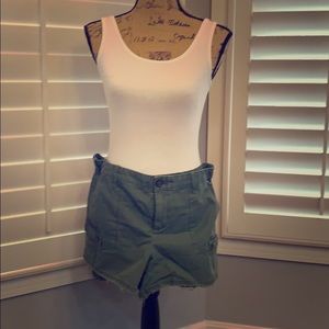 Gap frayed cargo shorts